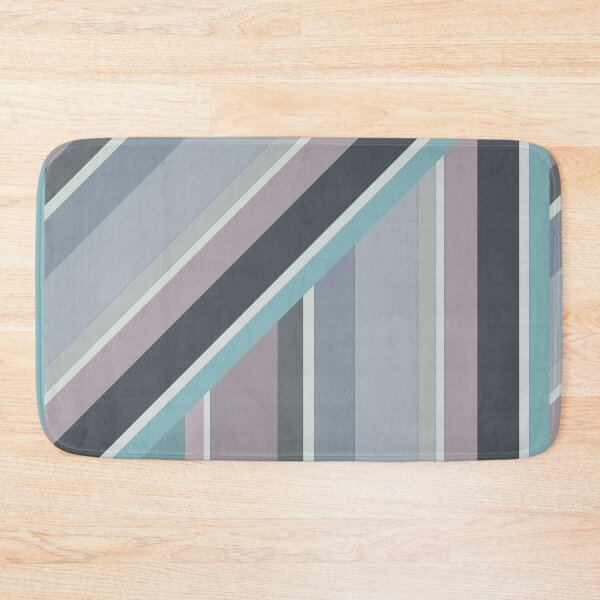 Item preview, Mixed Diagonal and Vertical Bayadere Stripes  in shades of mettalic colors designed and sold by squishyrainbow.