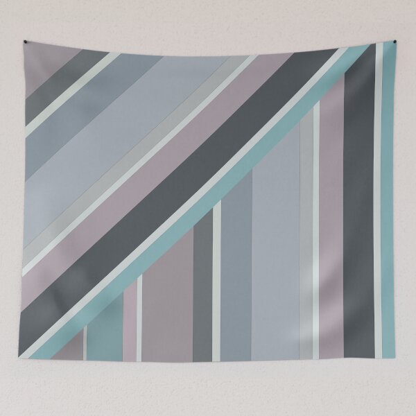 Item preview, Mixed Diagonal and Vertical Bayadere Stripes  in shades of mettalic colors designed and sold by squishyrainbow.