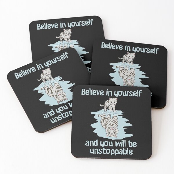 Item preview, Vision cute cat Bengal tiger Believe in yourself designed and sold by Stndor.