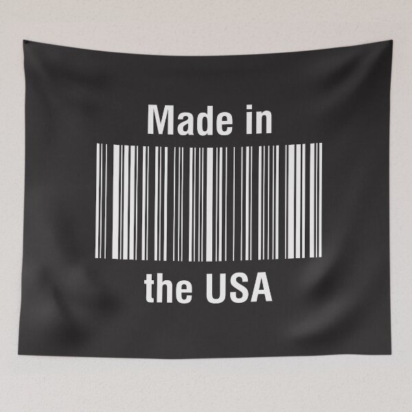 Item preview, Made in the USA barcode designed and sold by AlexandraNN.