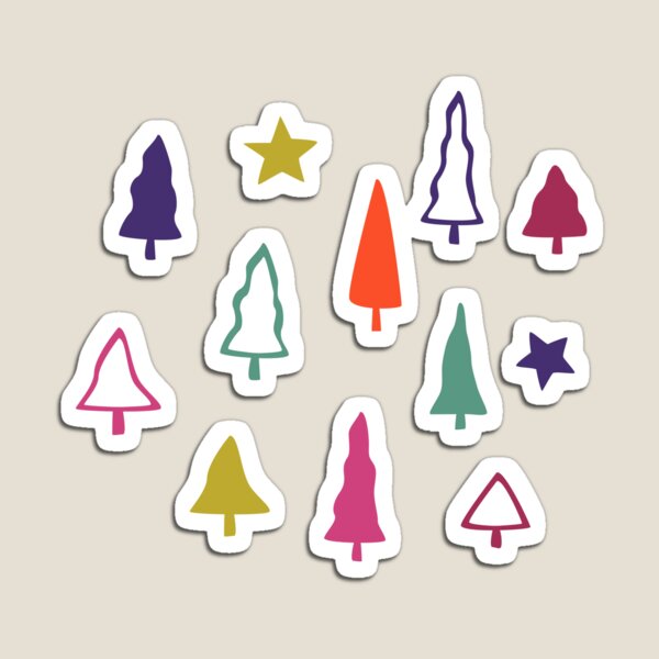 Item preview, Copy of Christmas pine trees yellow designed and sold by Muxune.