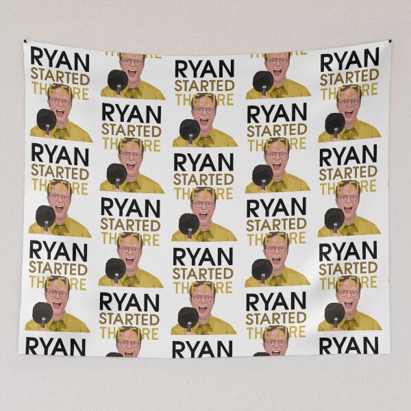 Item preview, Ryan Started The Fire designed and sold by DelaneyJaneson.