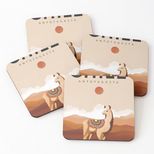 Item preview, Chile antofagasta Travel Poster  designed and sold by Arctic frame studio.