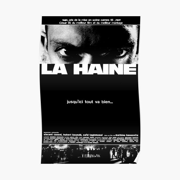 Affiche de film La Haine (1995) Poster