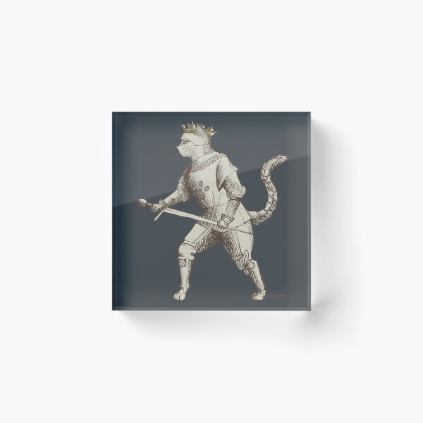 Item preview, Hemanimals - Fiore de Liberi -  Cat in armour  designed and sold by ElisaZanoliArt.