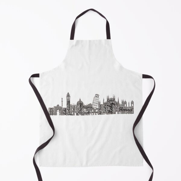Item preview, Italy Skyline Silhouette Typography designed and sold by Zetsmo.