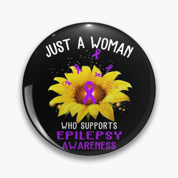 Item preview, Just A Woman Who Supports Epilepsy Awareness designed and sold by KirstybShop.
