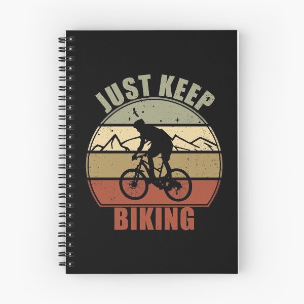 Item preview, Just Keep Biking - Retro Biker  designed and sold by Giacob.
