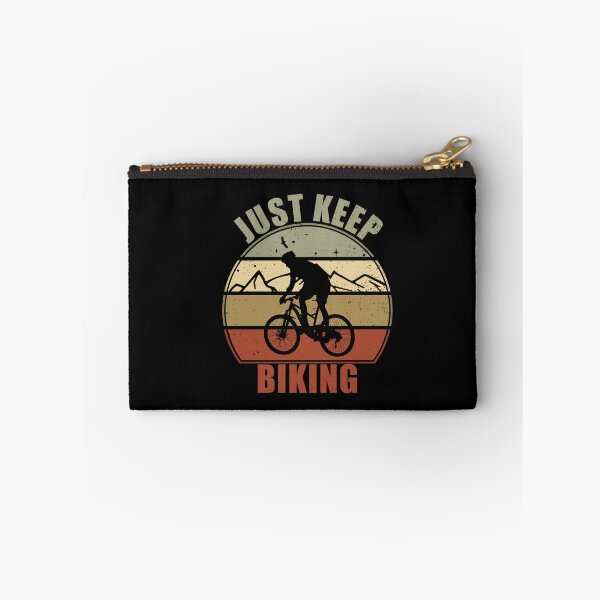 Item preview, Just Keep Biking - Retro Biker  designed and sold by Giacob.