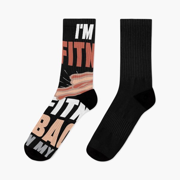 Item preview, I'm Into Fitness Bacon In My Mouth designed and sold by Myshelter.