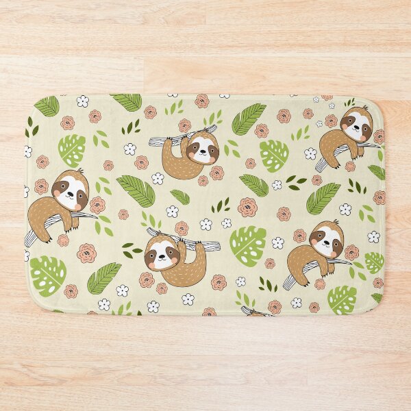 Item preview, Cute Sloth Pattern designed and sold by Ribsa.