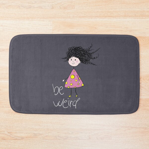 Item preview, Embrace Your Weird | Cute Curly Girl designed and sold by Cat N' Doodles.