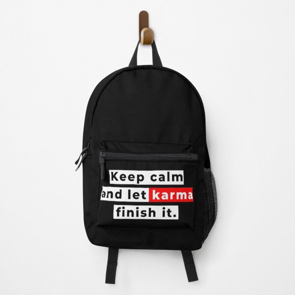 Item preview, Keep calm and let karma finish it designed and sold by auradesign.