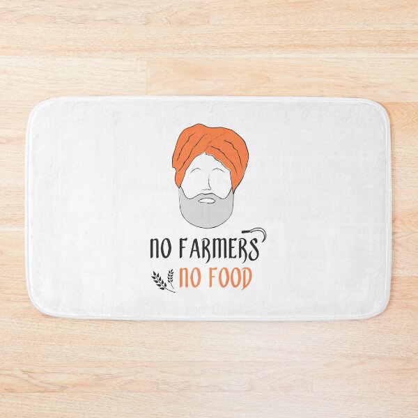 Item preview, Punjabi Farmers - No Farmer No Food designed and sold by olivergraham.