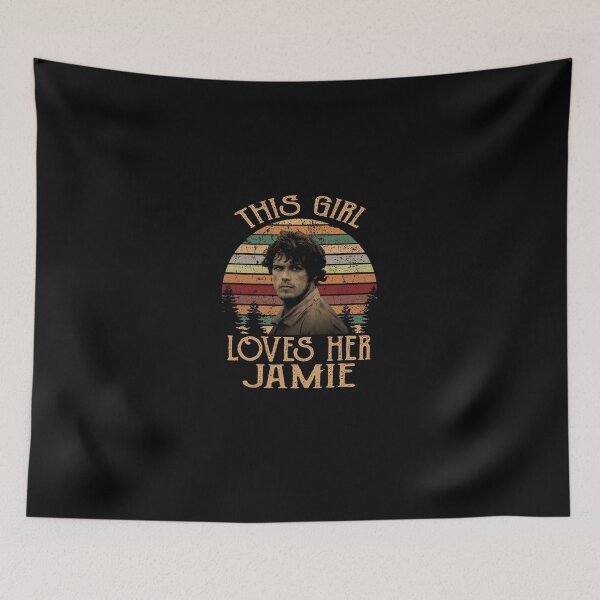 Item preview, Outlander This Girl Loves Her Jamie designed and sold by DelaneyJaneson.