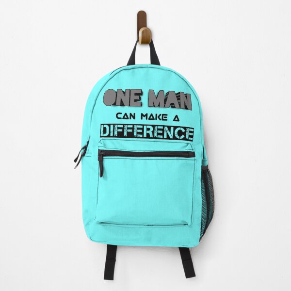 Item preview, One Man Can Make A Difference designed and sold by Curator Nation.