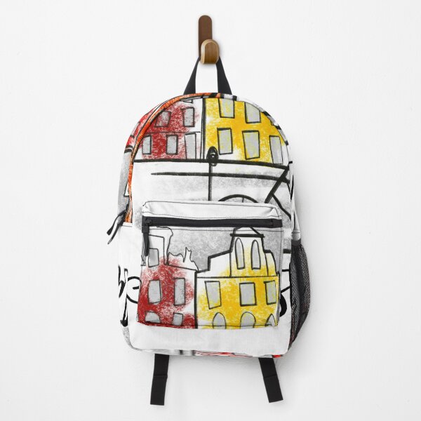 Item preview, Copy of Amsterdam skyline. Houses and bicycle color splash designed and sold by orangerinka.
