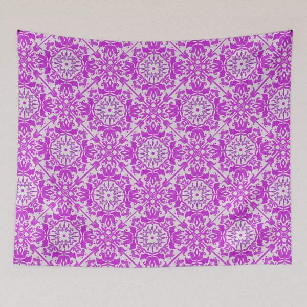 Item preview,  Aesthetic Purple Portuguese azulejo tiles designed and sold by looklock.