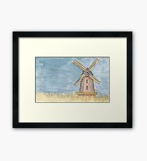 Windmill Framed Print