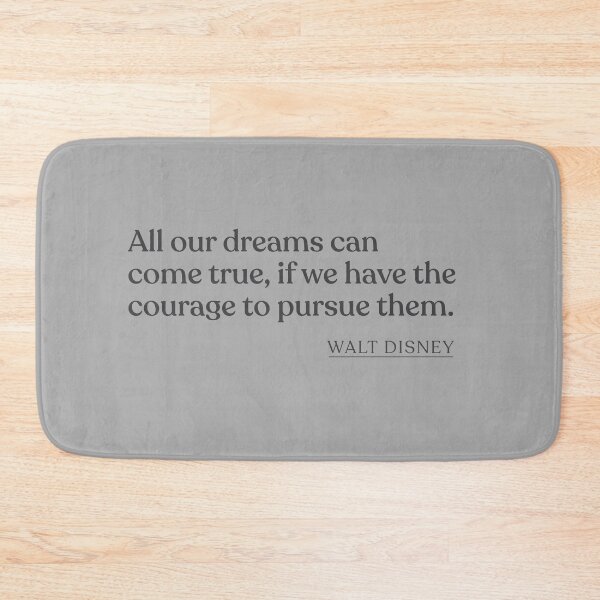 Item preview, Walt Disney - All our dreams can come true, if we have the courage to pursue them. designed and sold by BookQuoteMerch.