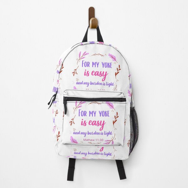 Item preview, For My yoke is easy and My burden is light,  Matthew 11:30 designed and sold by bugtalk.