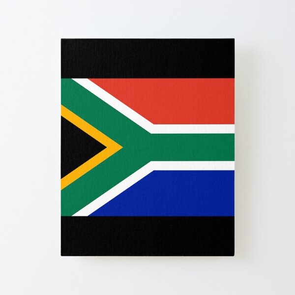 AB147 South African Flag Retro Modern Abstract Canvas Wall Art Picture Prints 