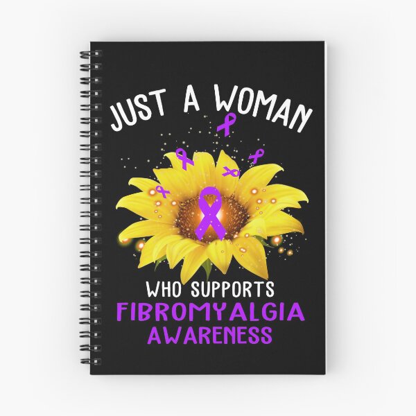 Item preview, Just A Woman Who Supports Fibromyalgia Awareness designed and sold by KirstybShop.