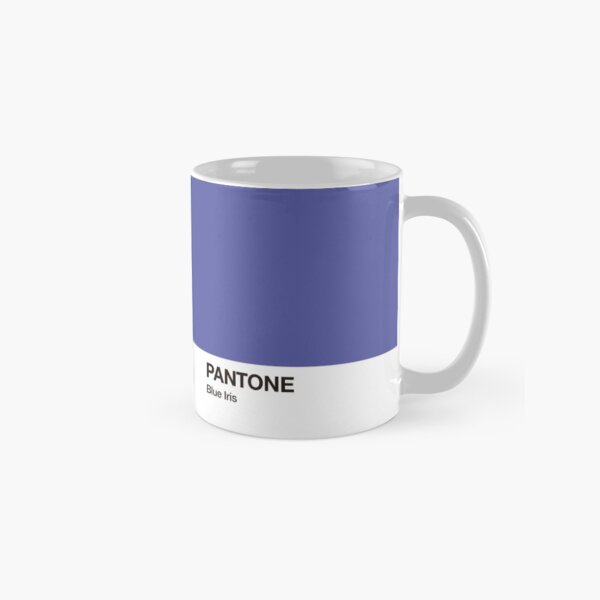 Pantone Colour Blue Iris. Colour of the year 2008. Classic Mug