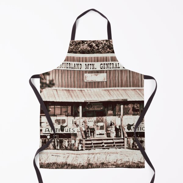 Item preview, "CUMBERLAND MOUNTAIN GENERAL STORE (b/w with red tint)," Photo, for prints and products designed and sold by Bob Hall©.