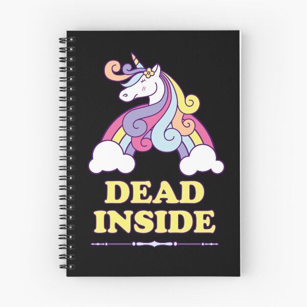 Item preview, Dead Inside Unicorn Rainbow Funny Depression designed and sold by h44k0n.