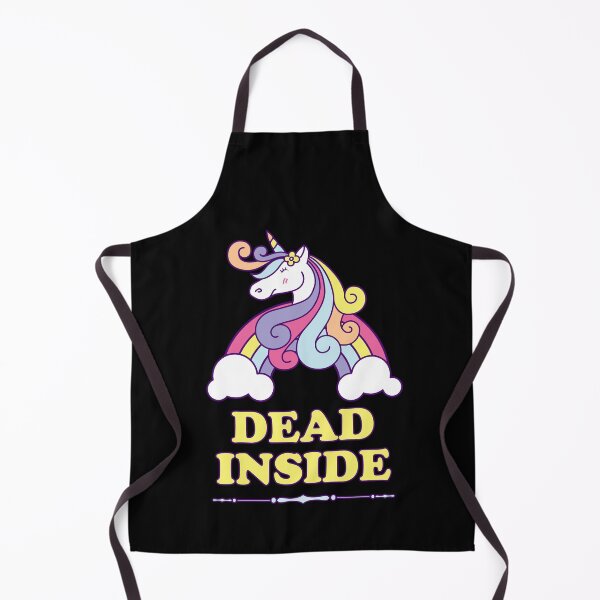 Item preview, Dead Inside Unicorn Rainbow Funny Depression designed and sold by h44k0n.