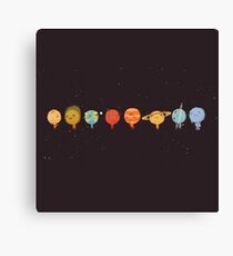 The Solar System Canvas Print