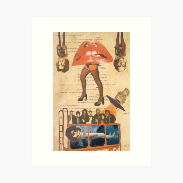 Dadaism Rocky Horror Art Print