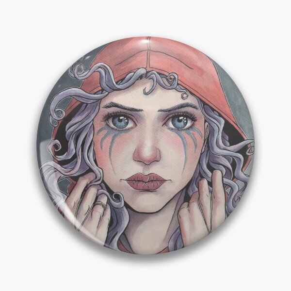 Item preview, The Witch, original illustration designed and sold by EmmaBFantasyArt.