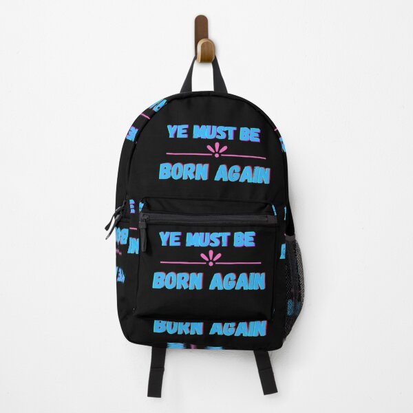 Item preview, Ye Must Be Born Again Christian Quote designed and sold by Beluved.