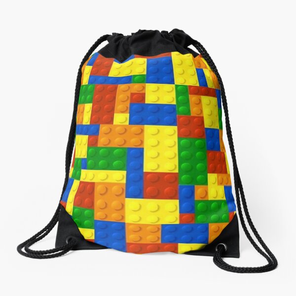 Lego Drawstring Bags Redbubble