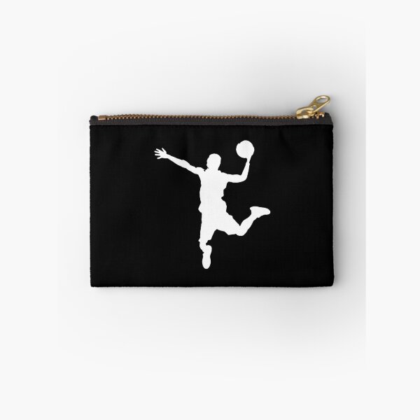 Item preview, White Dunking Basketball Player Silhouette designed and sold by Express YRSLF.