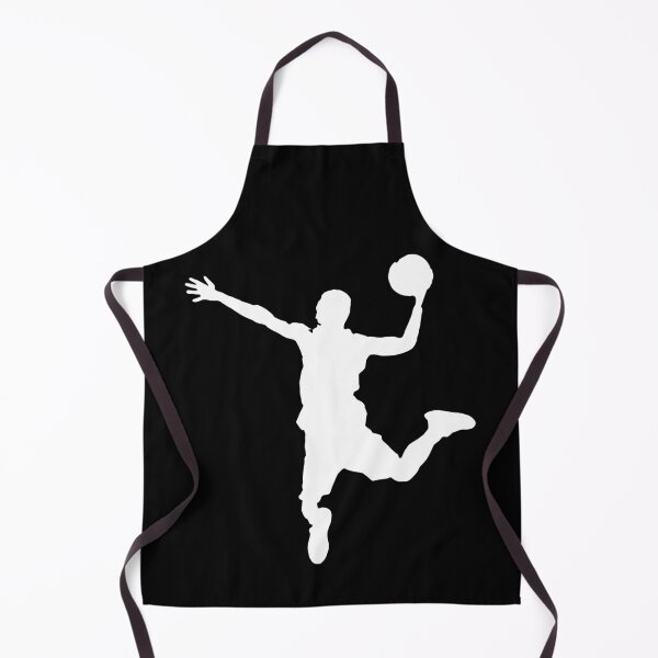 Item preview, White Dunking Basketball Player Silhouette designed and sold by Express YRSLF.
