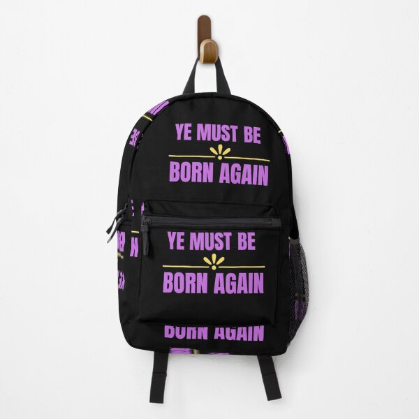 Item preview, Ye Must Be Born Again Christian Quote designed and sold by Beluved.