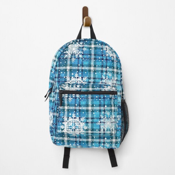 Item preview, Christmas checkered pattern, blue. designed and sold by PShwetsss.