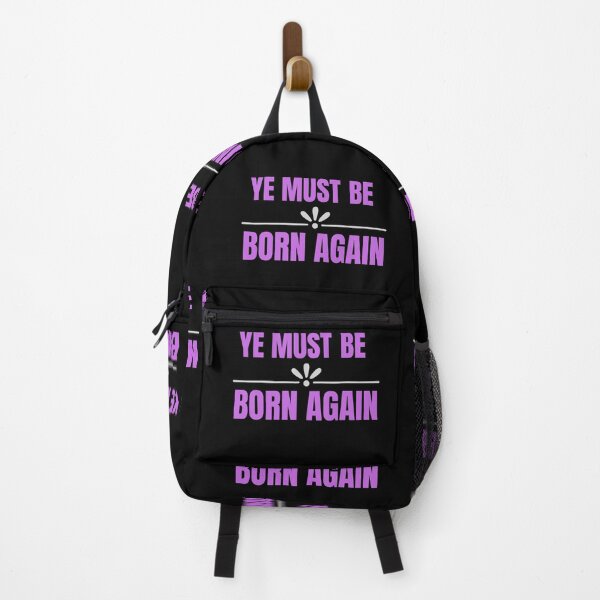 Item preview, Ye Must Be Born Again Christian Quote designed and sold by Beluved.