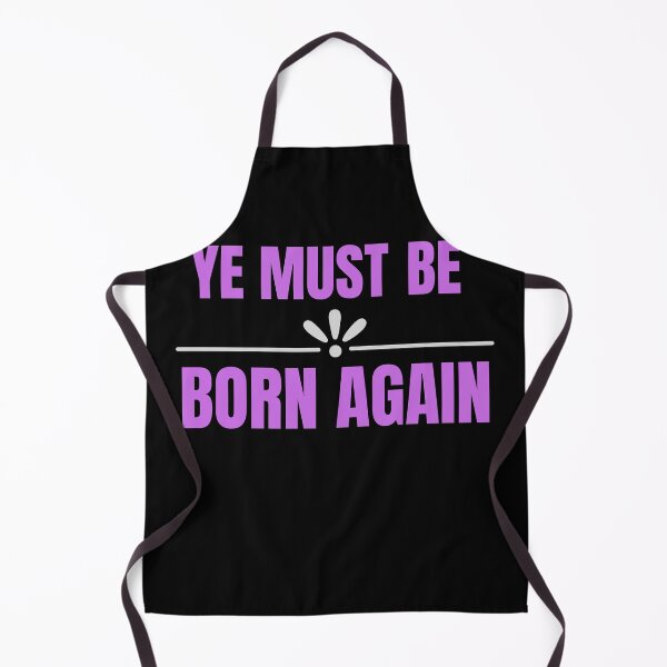 Item preview, Ye Must Be Born Again Christian Quote designed and sold by Beluved.