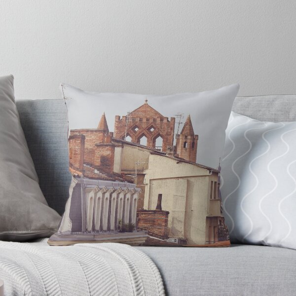 Item preview, Traditional Red Roofs of Toulouse France - Urban Skyline designed and sold by Dan Shachar.