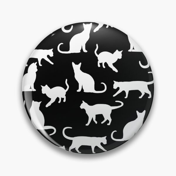 Item preview, Cat pattern, white cats  designed and sold by patternme.