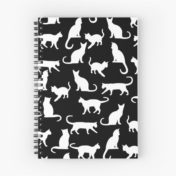 Item preview, Cat pattern, white cats  designed and sold by patternme.