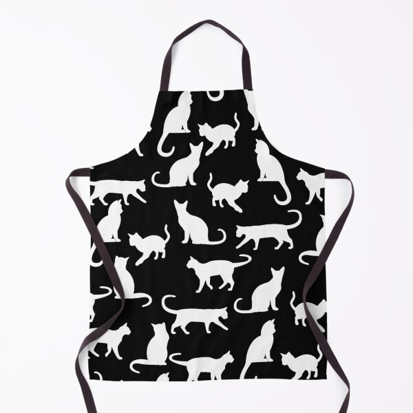 Item preview, Cat pattern, white cats  designed and sold by patternme.