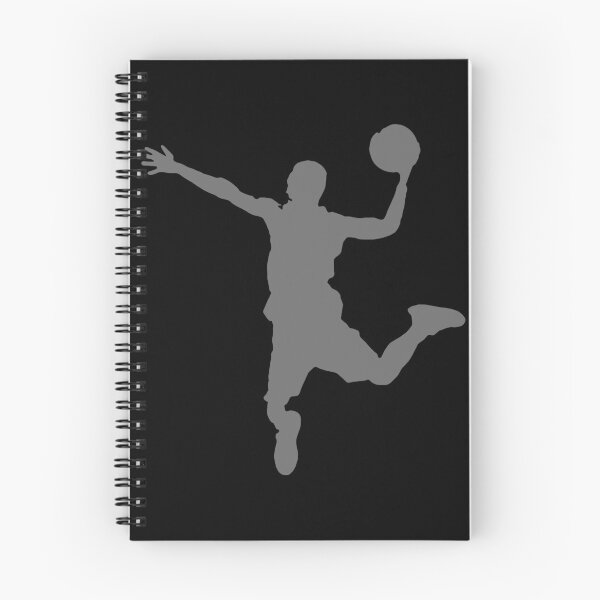 Item preview, Grey Dunking Basketball Player Silhouette designed and sold by Express YRSLF.