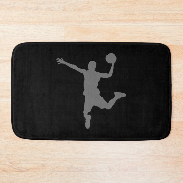 Item preview, Grey Dunking Basketball Player Silhouette designed and sold by Express YRSLF.