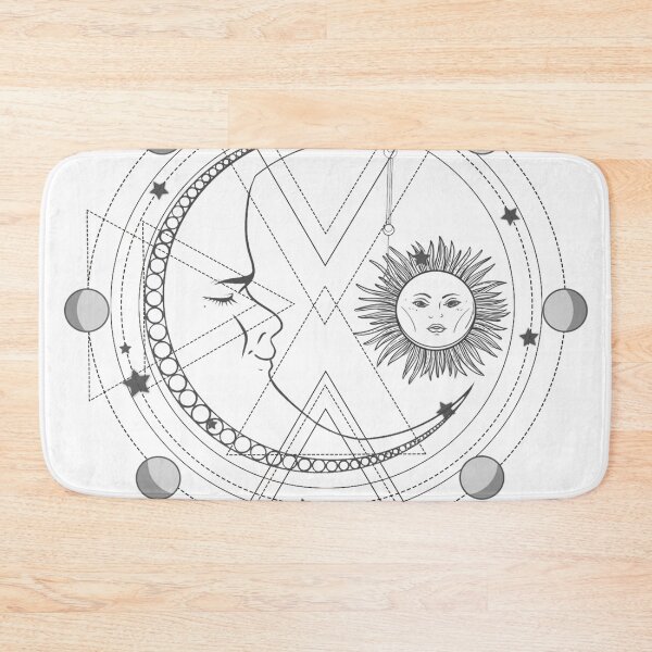 Item preview, celestial moon sun designed and sold by haroulita.