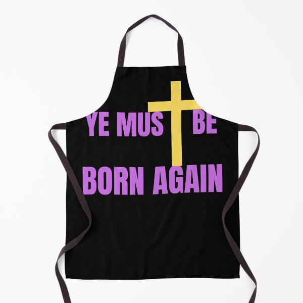 Item preview, Ye Must Be Born Again Christian Quote designed and sold by Beluved.